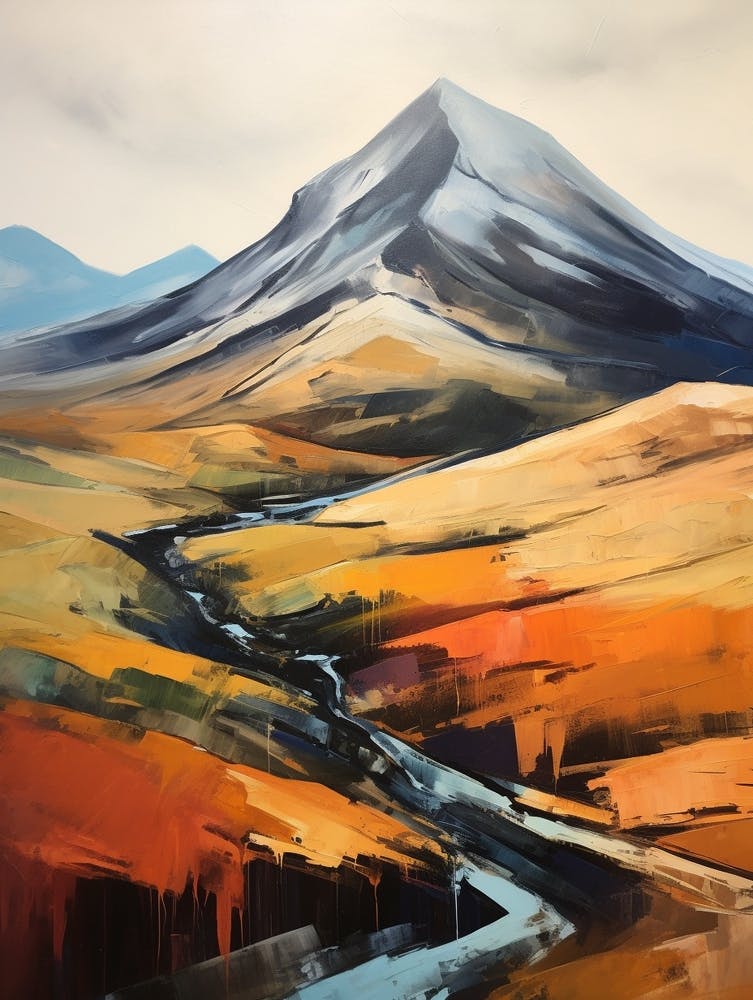 Ben More Crianlarich Scotland 2 Mountain Painting