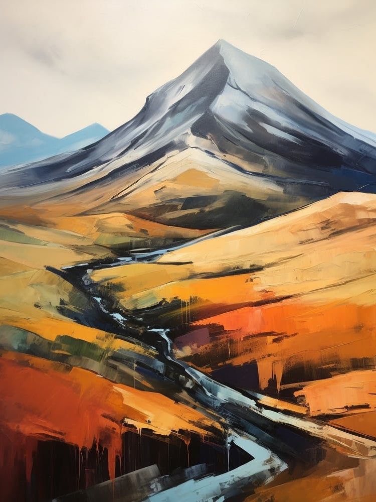 Ben More Crianlarich Scotland 2 Mountain Painting