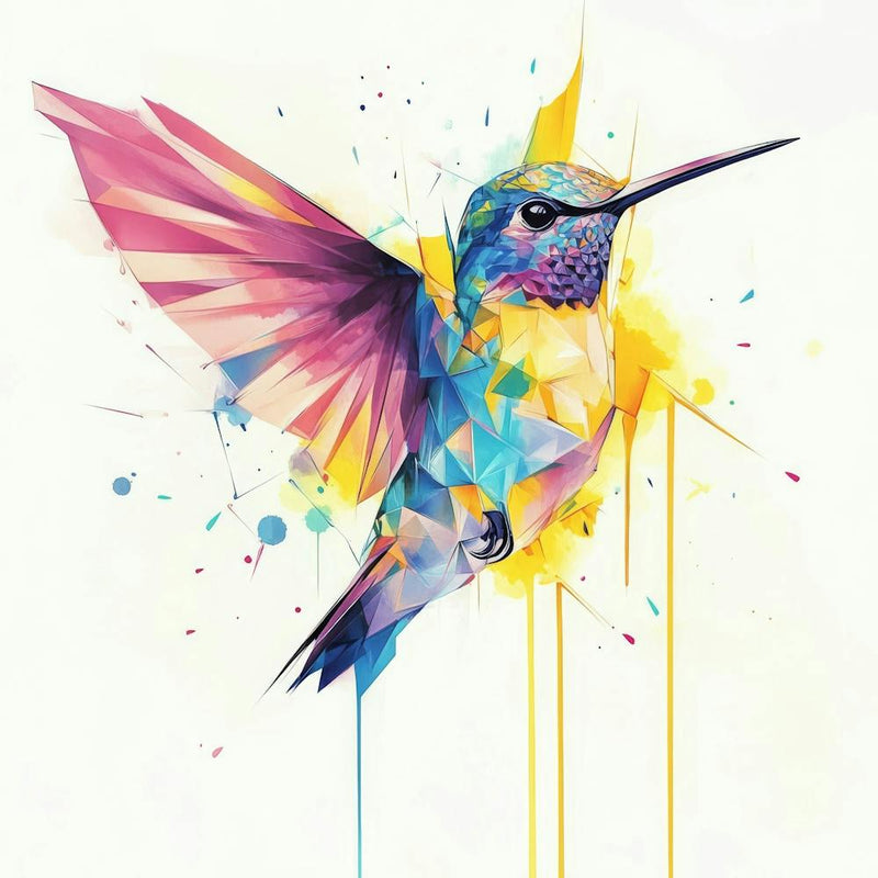 Colorful Hummingbird 3