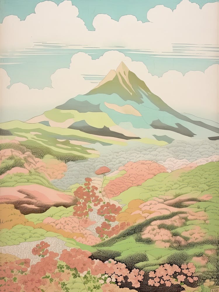 Mount Aso In Kumamoto Japanese Landscape 3