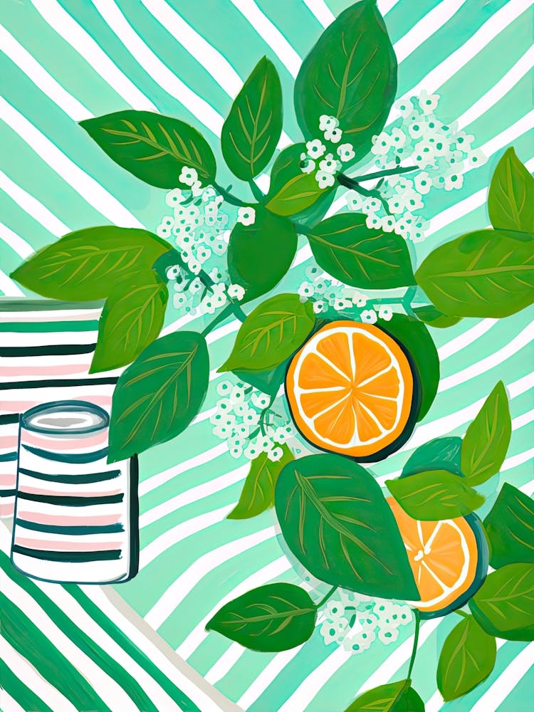 Mint Summer Illustration 8