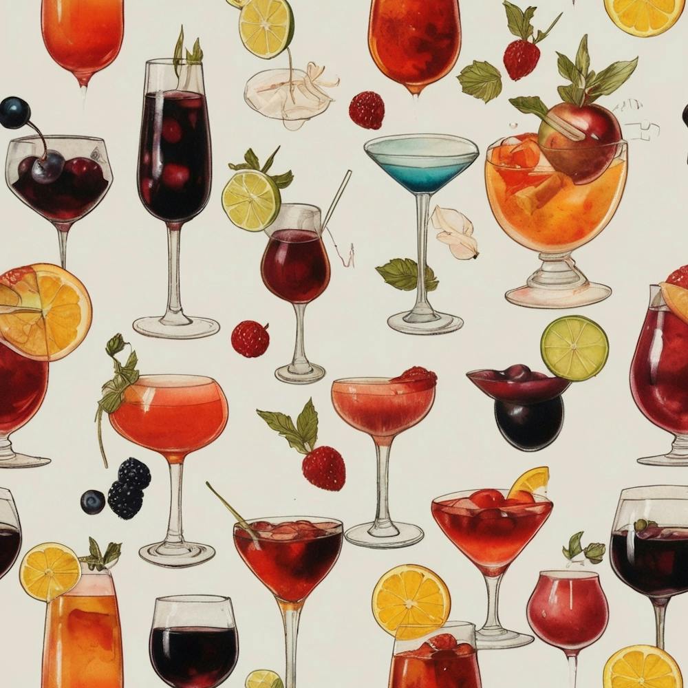 Default Cocktails As Works Of Art Aesthetic 1