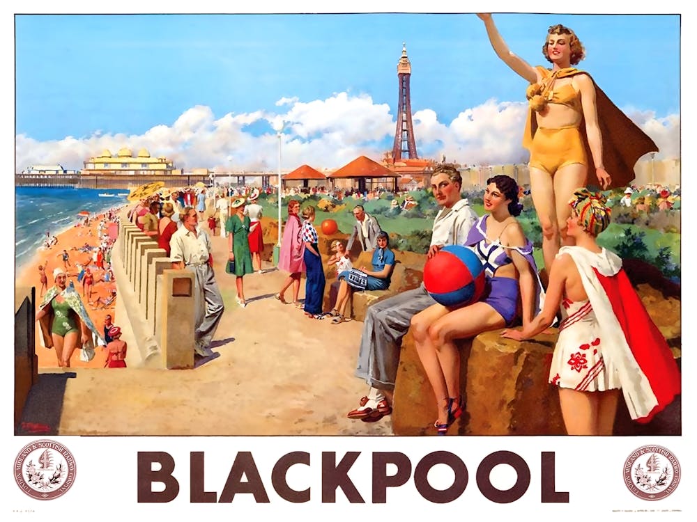 Blackpool On Summer