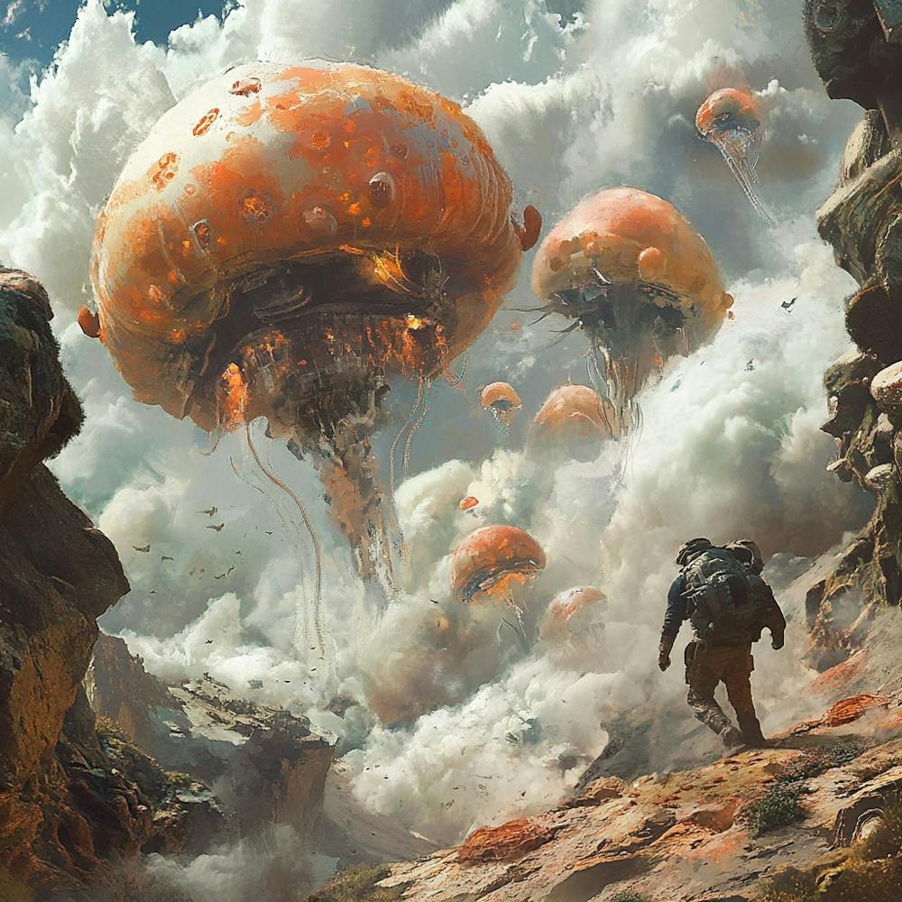 Aliens And Jellyfish