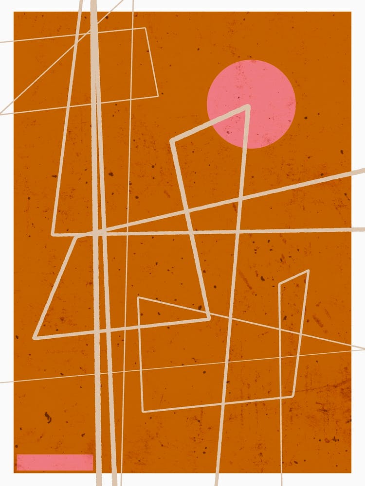 Angular Lines No 10