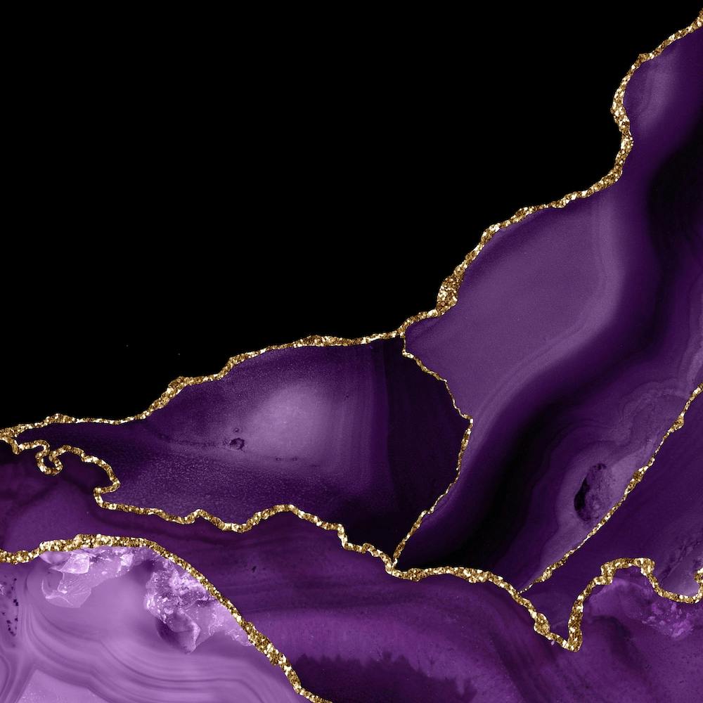 Purple & Gold Agate Texture 03