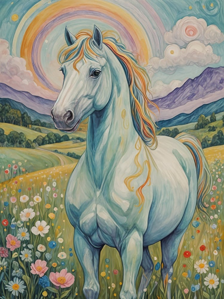 Horse In The Meadow