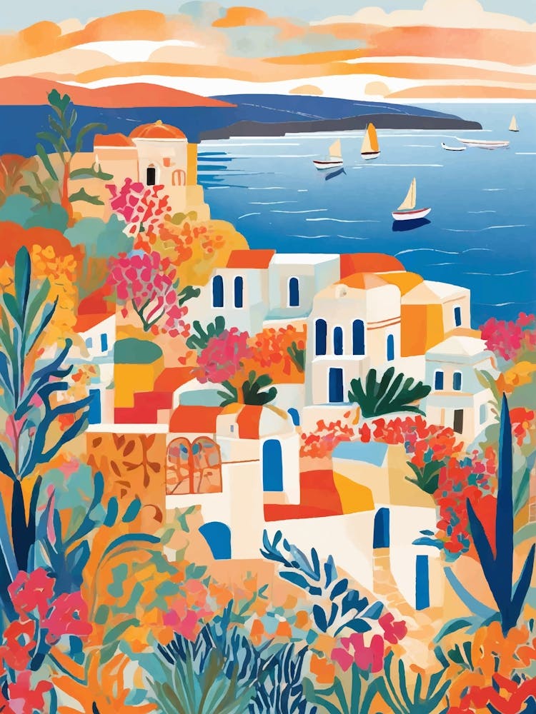 Greece Mykonos Village