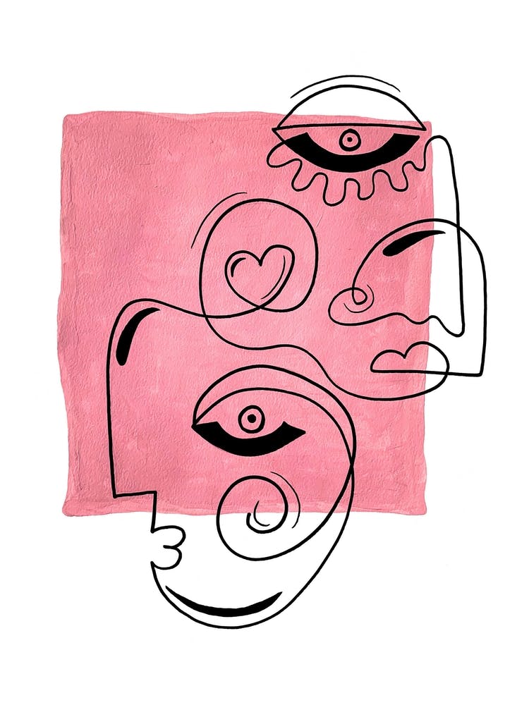 The Laughing Heart 2 Line