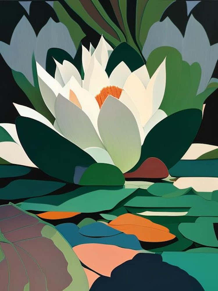 Giant Lotus Fauvism Matisse 1