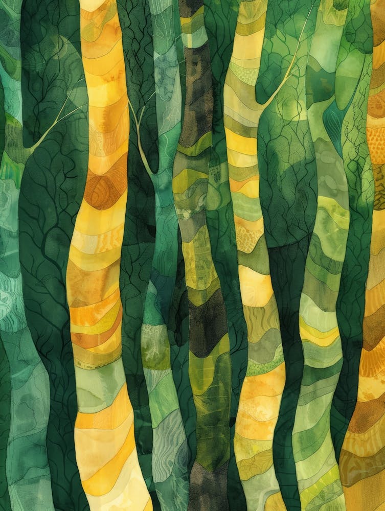 Birch Trees 5