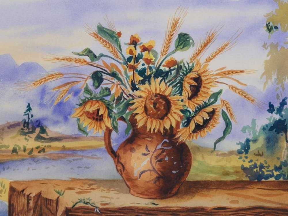 Sunflowers In A Vase 5