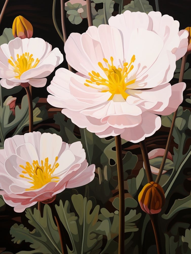 Flower Illustration Portulaca 1