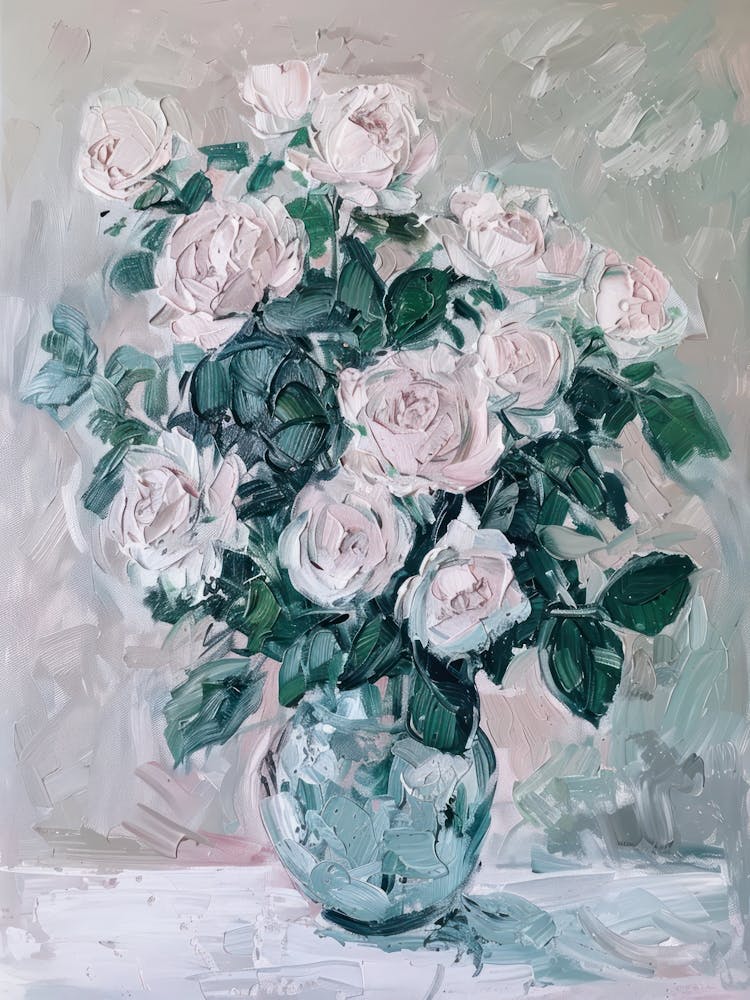 A World Of Flowers Roses 1 Painting