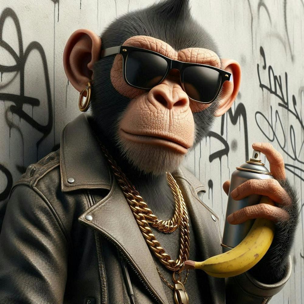 Monkey artist