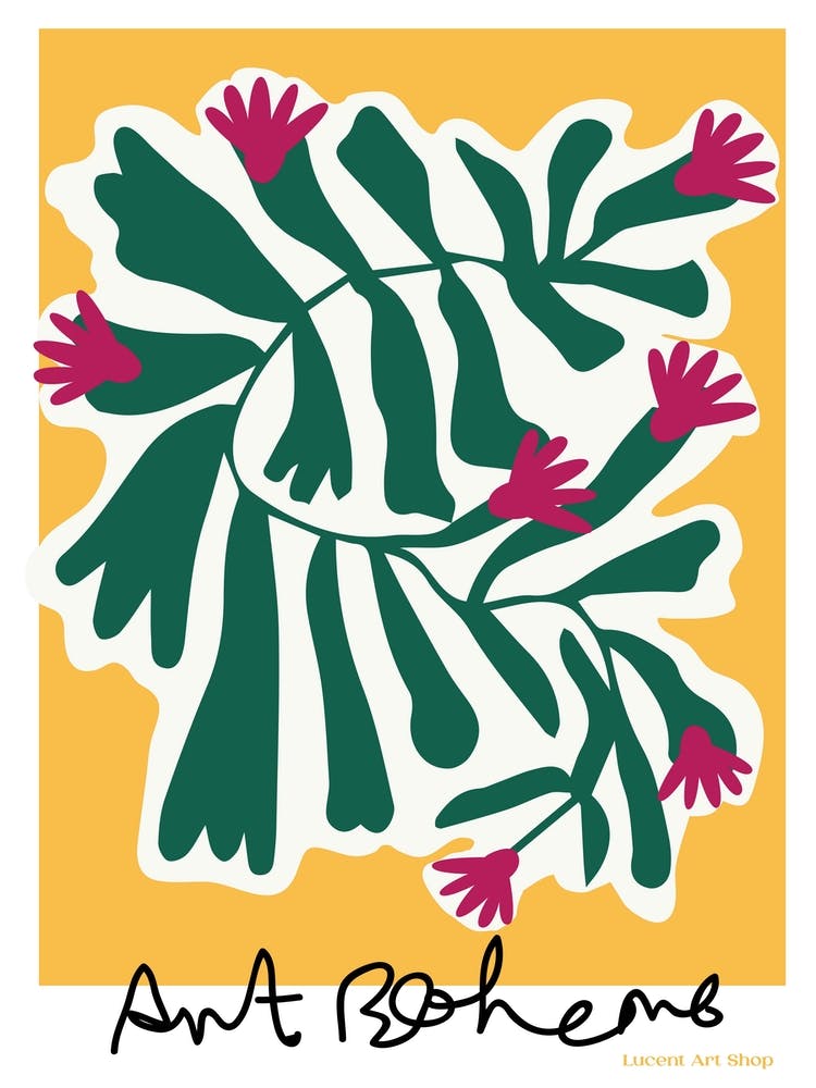 Art Boheme Yellow, Flower