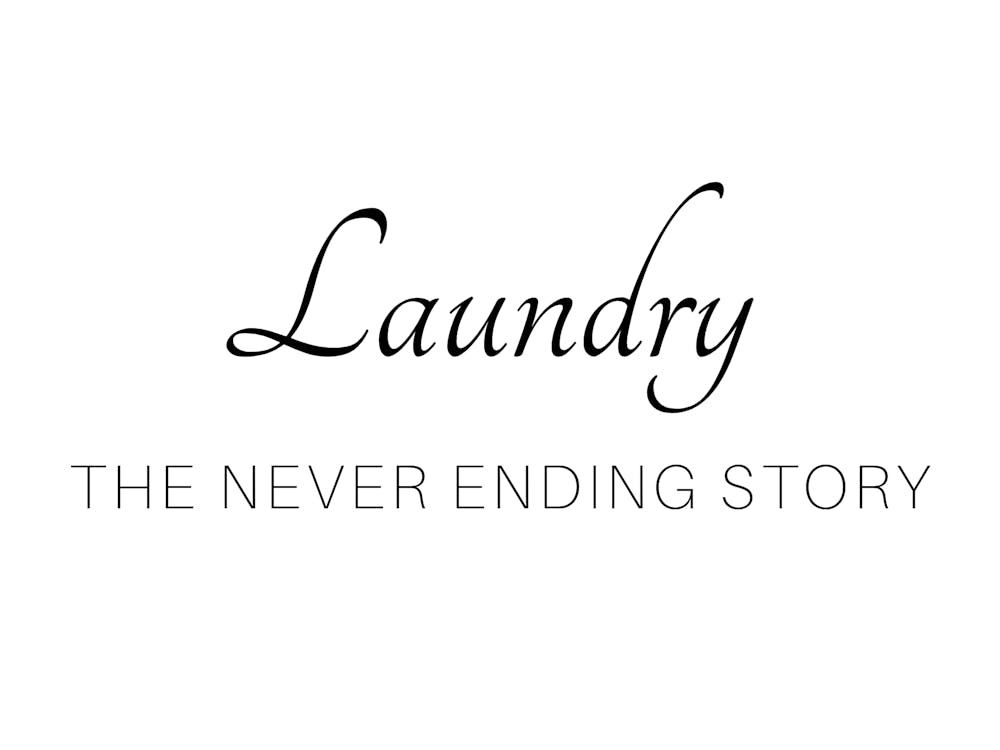 Never Ending Laundry Typography