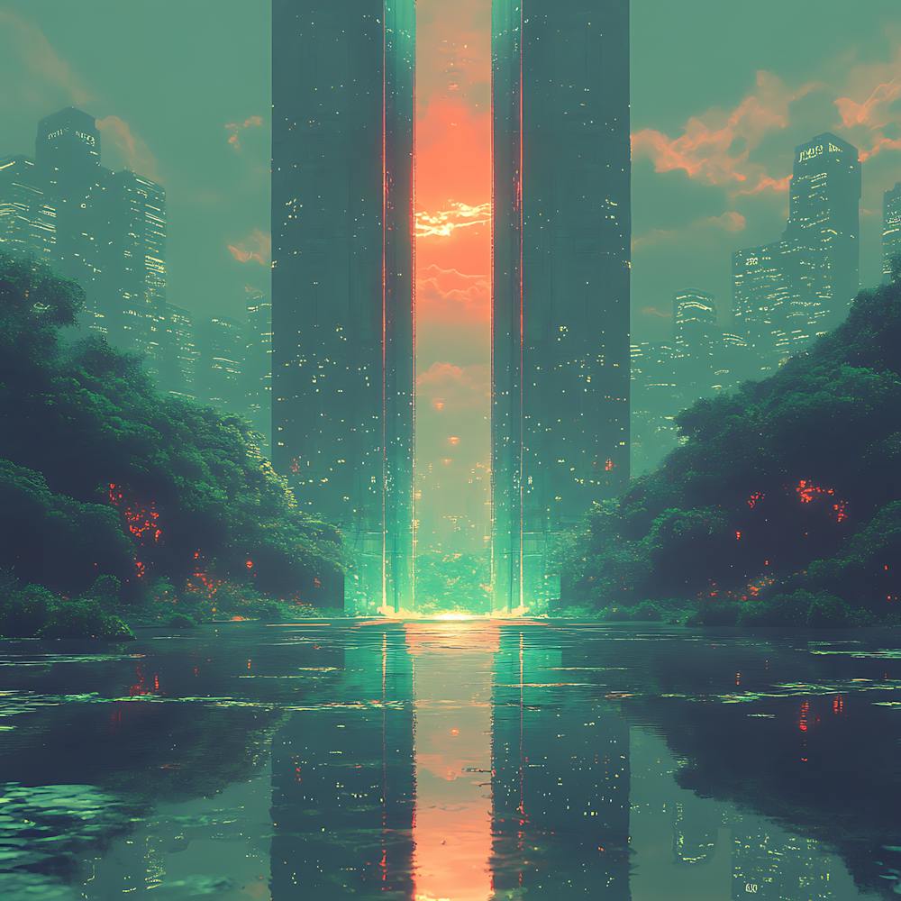 Alien Jungle Meets Future City 2