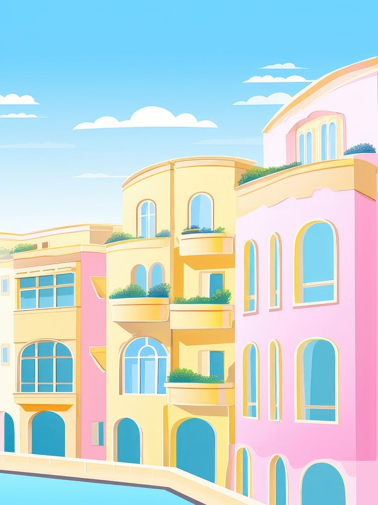 Viareggio, Italien Bunte Aussicht 2