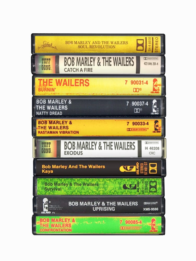 Bob Marley Albums - Cassette Print