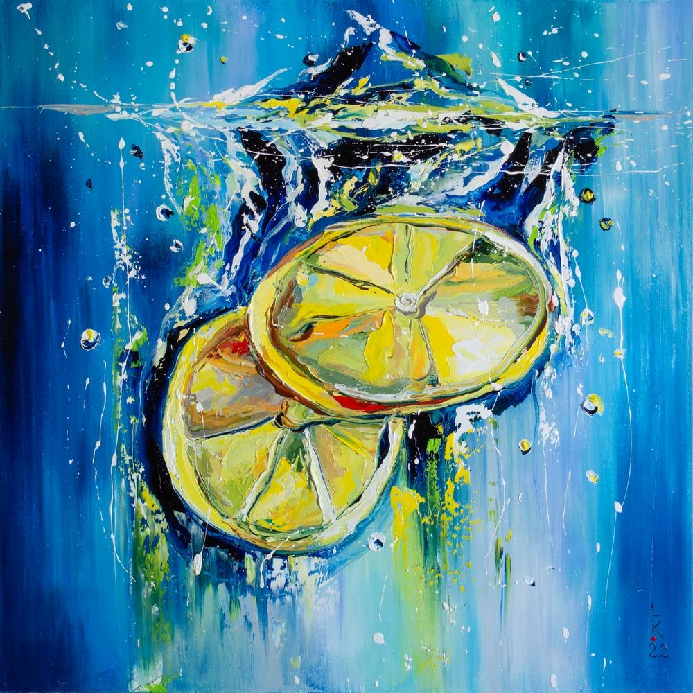 Lemonade Lemon Art Painting