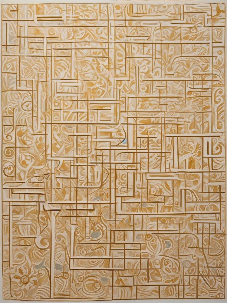 Yellow Maze no1