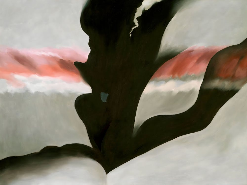 Georgia O'Keeffe - Black Place Green