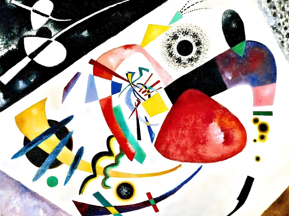 Wassily Kandinsky Abstract Painting 1