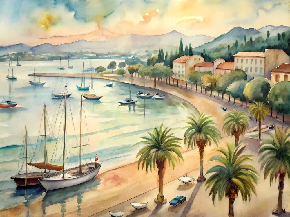 Cannes France A Vintage