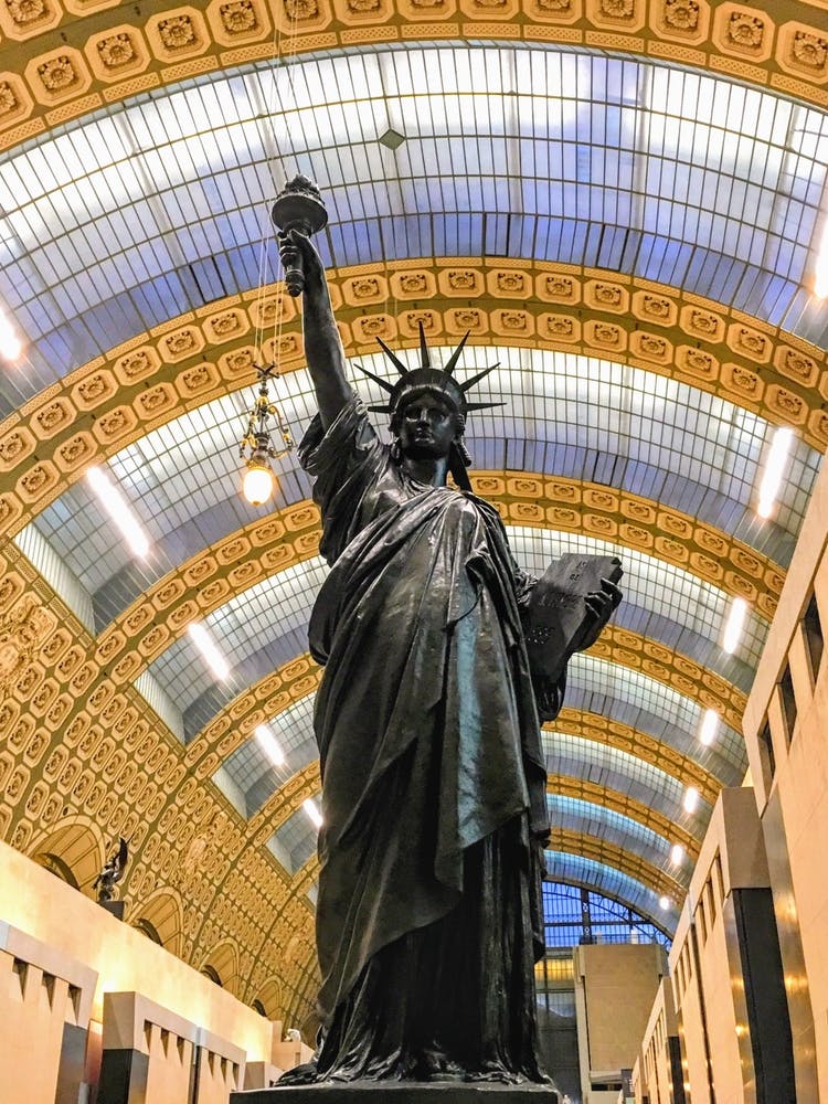 La Liberté in the Musee D’Orsay (Paris Series)
