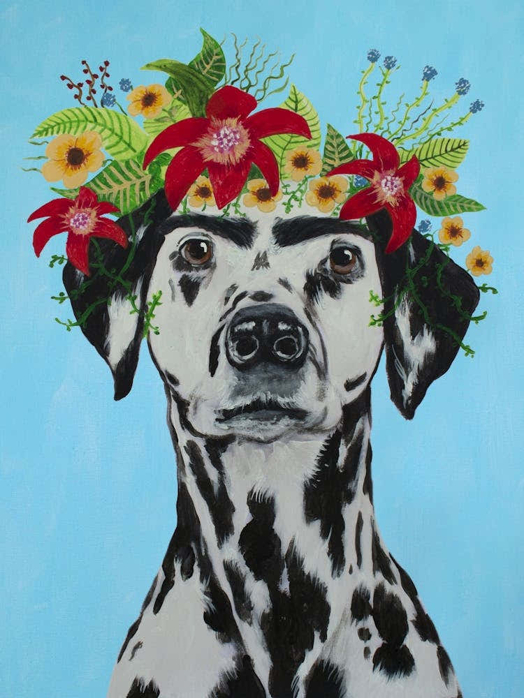 Frida Kahlo Dalmatian