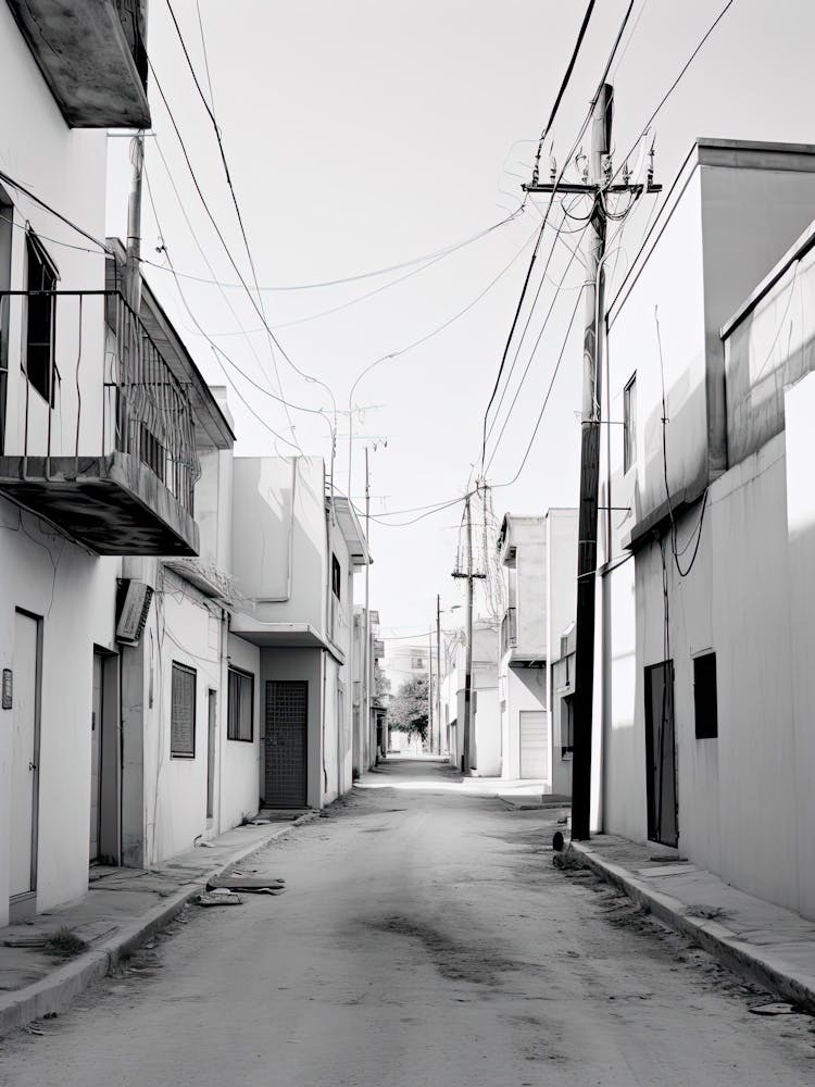 Nicosia, Cyprus, Black And White Photography 4