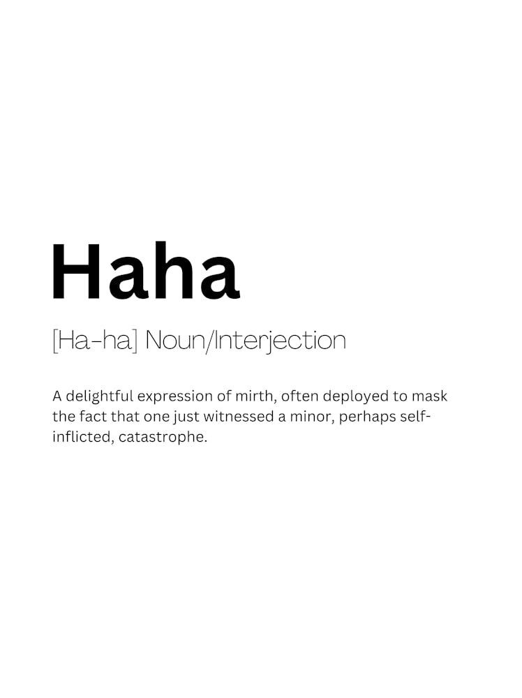 Haha Definition Meaning