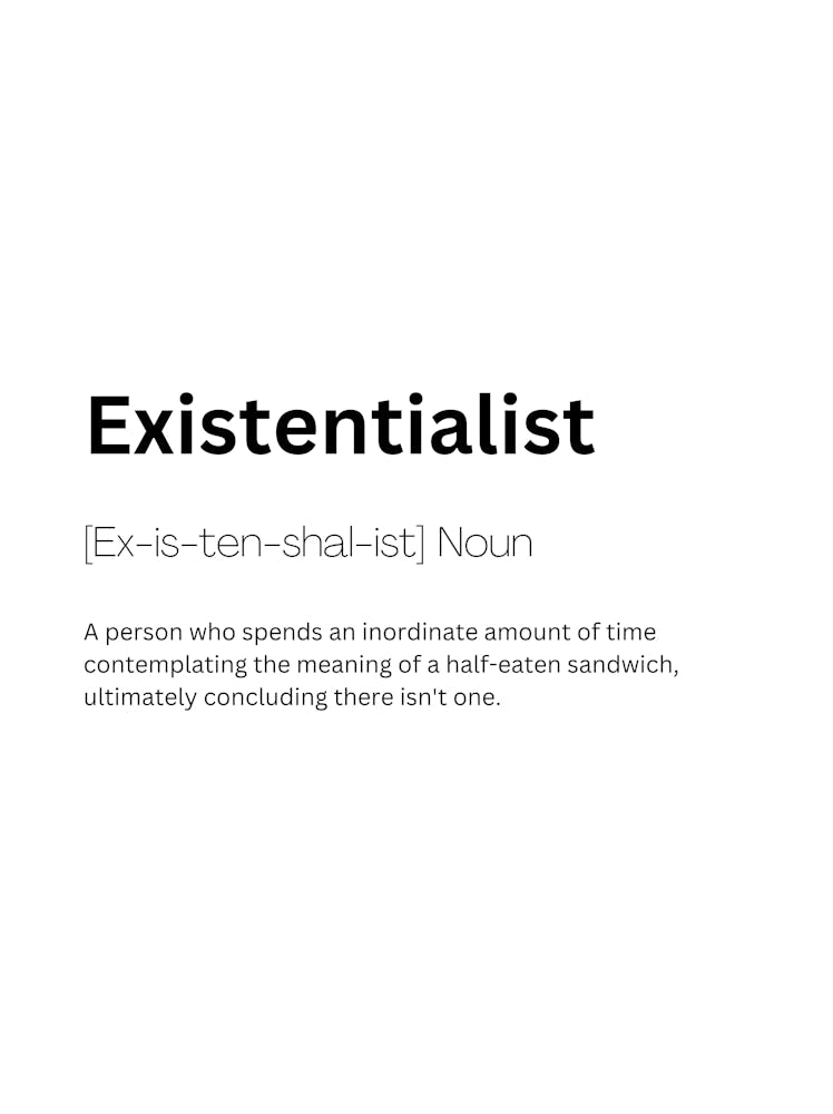 Existentialist Definition Meaning