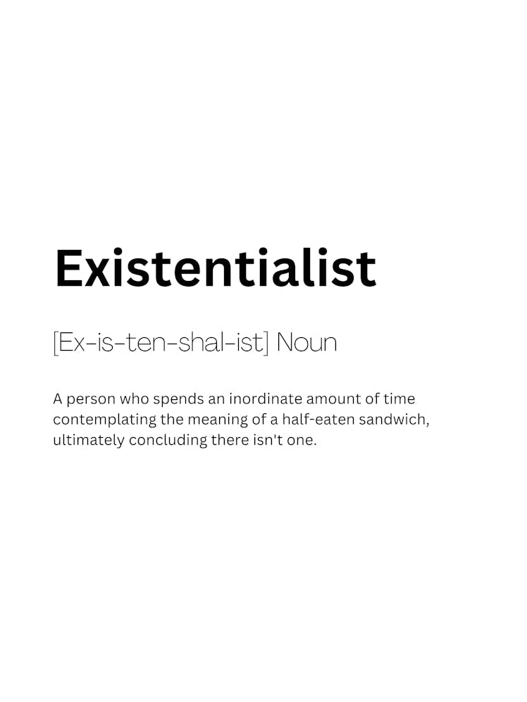 Existentialist Definition Meaning