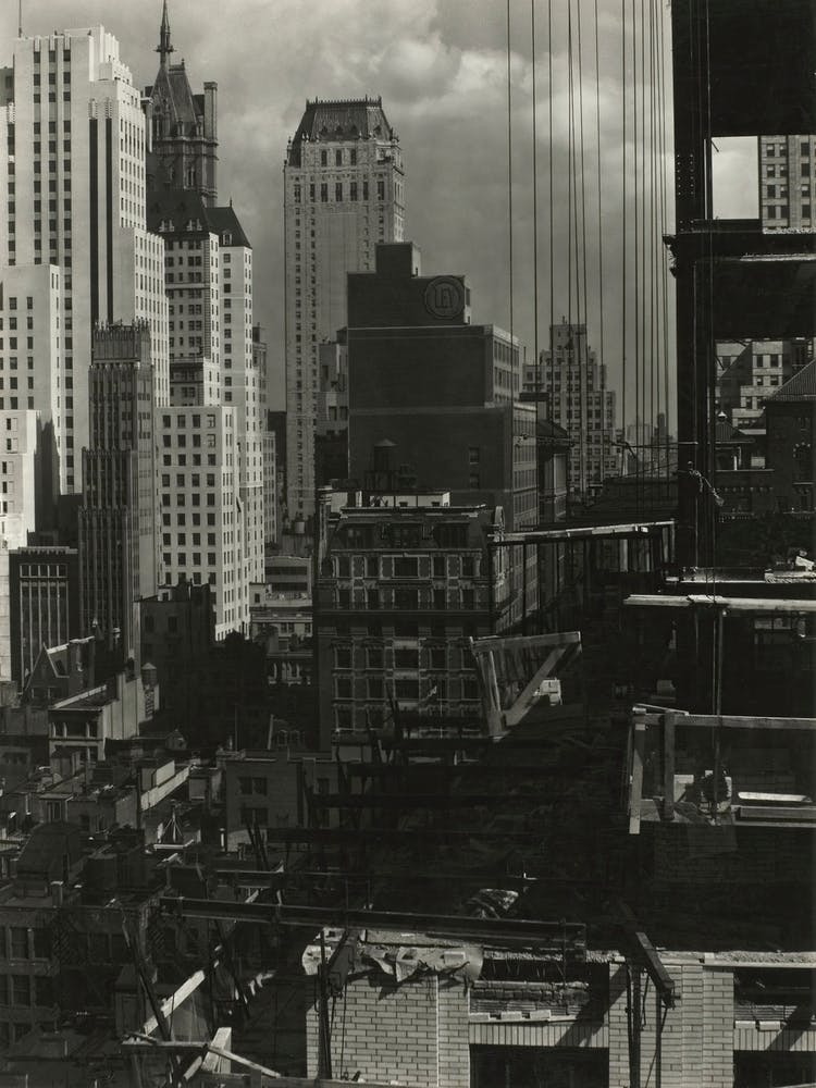 From The Back – Window 291 (1915), Alfred Stieglitz