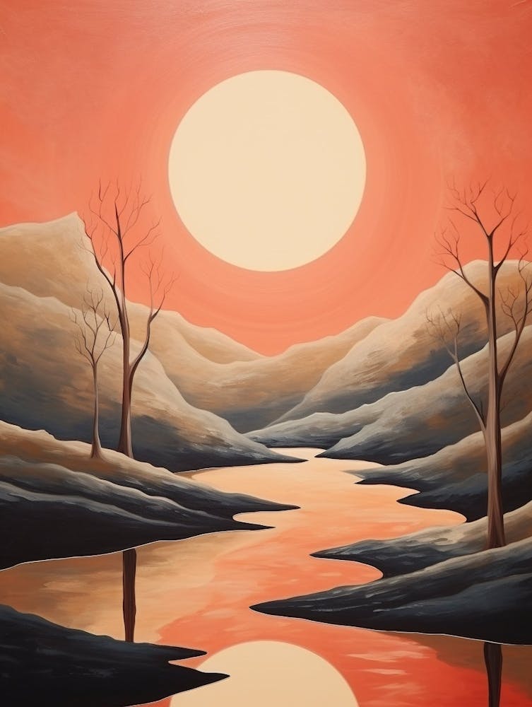 Moon Abstract Minimalist 10