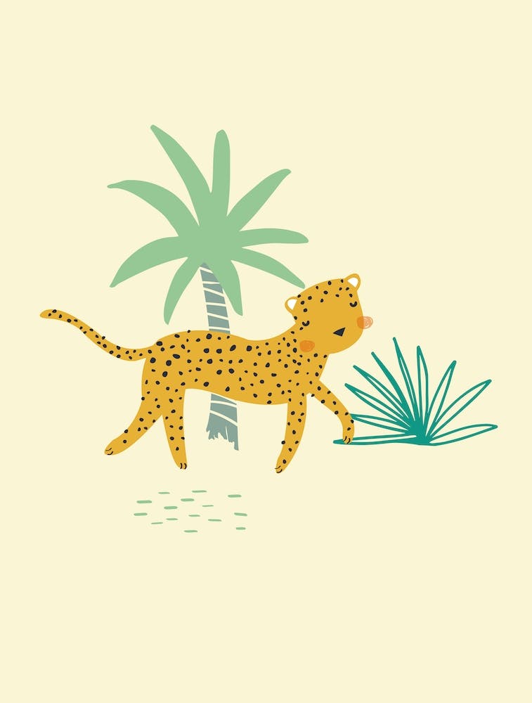 Cheetah Illustration