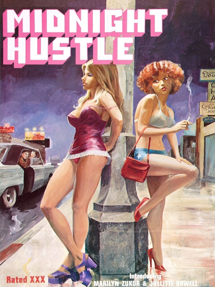 Midnight Hustle, Sexy Movie Poster