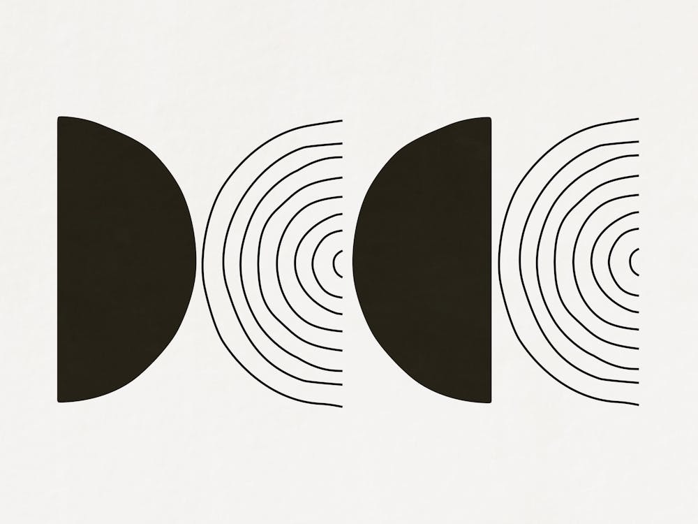 Abstract Black And White - Bw04