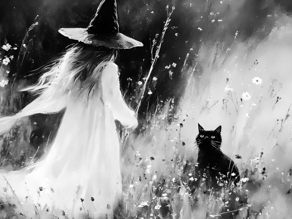 Witch And Cat 3