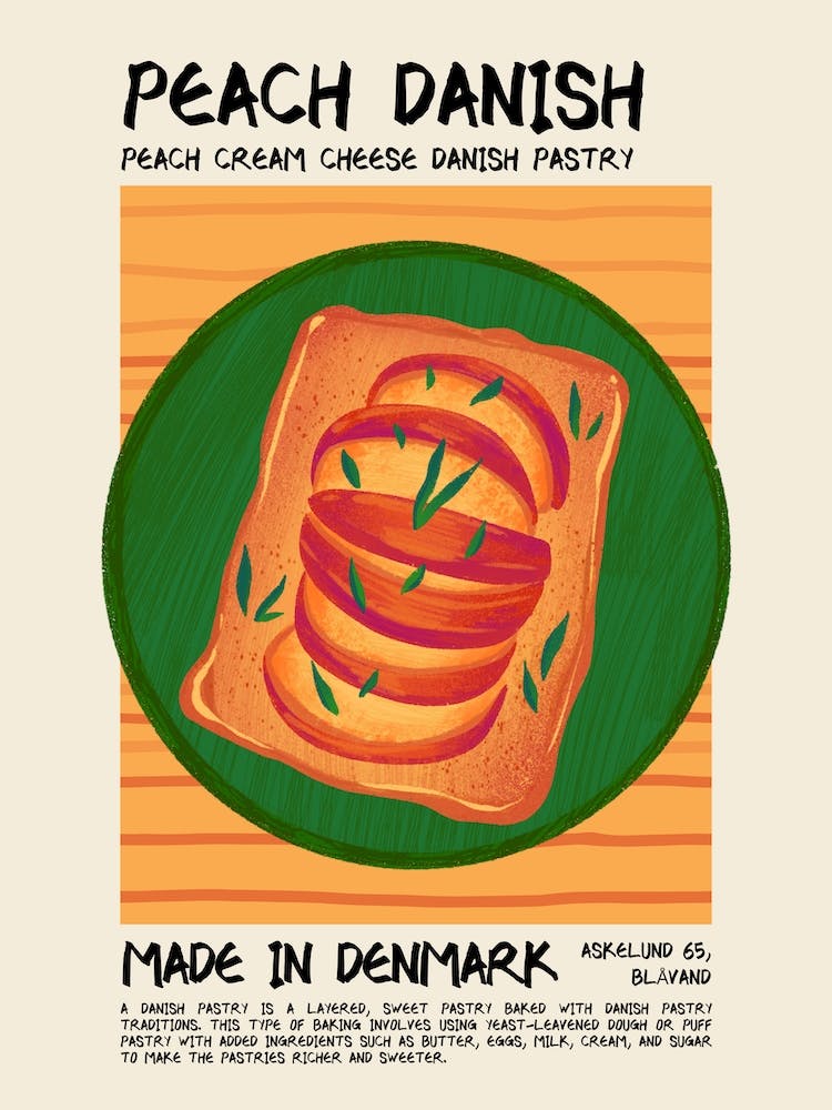 Peach Danish