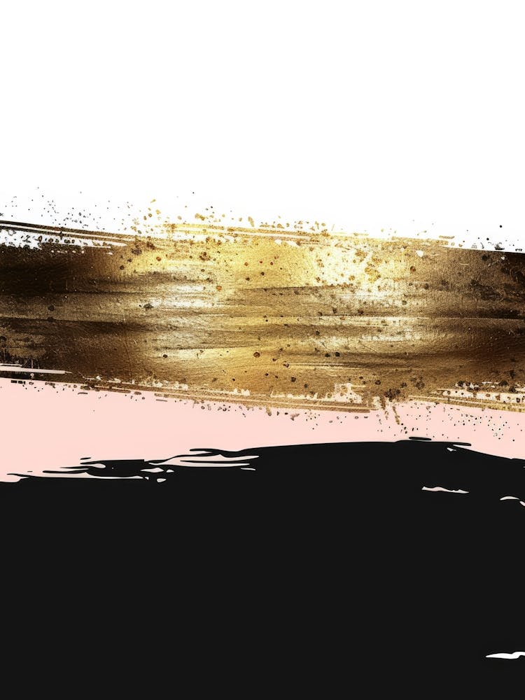 Gold Brush Strokes 1