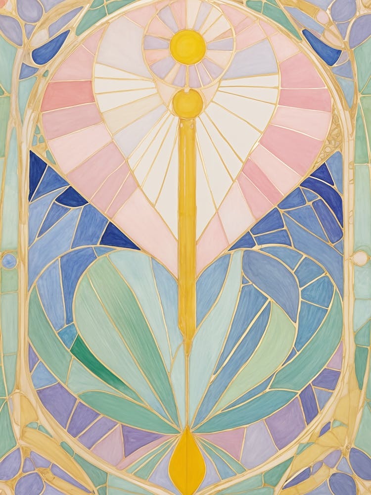 Stained Glass In Pastel