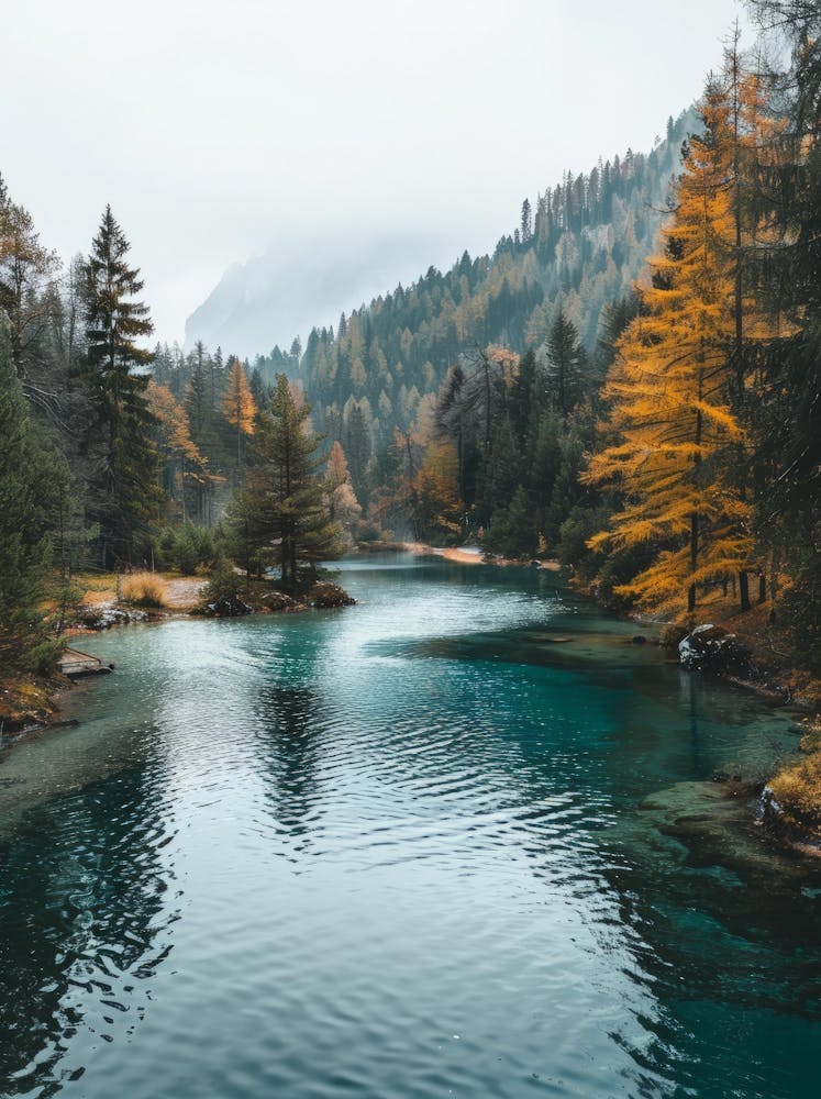 Autumn In The Mountains