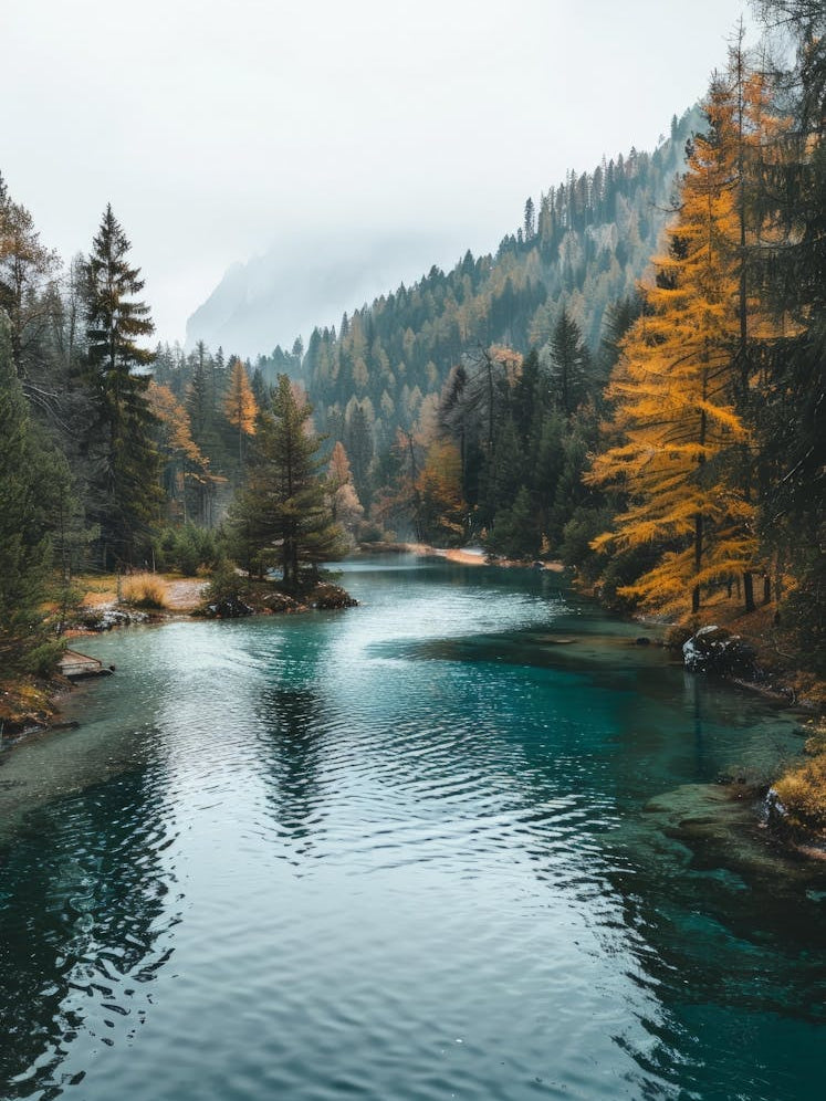 Autumn In The Mountains