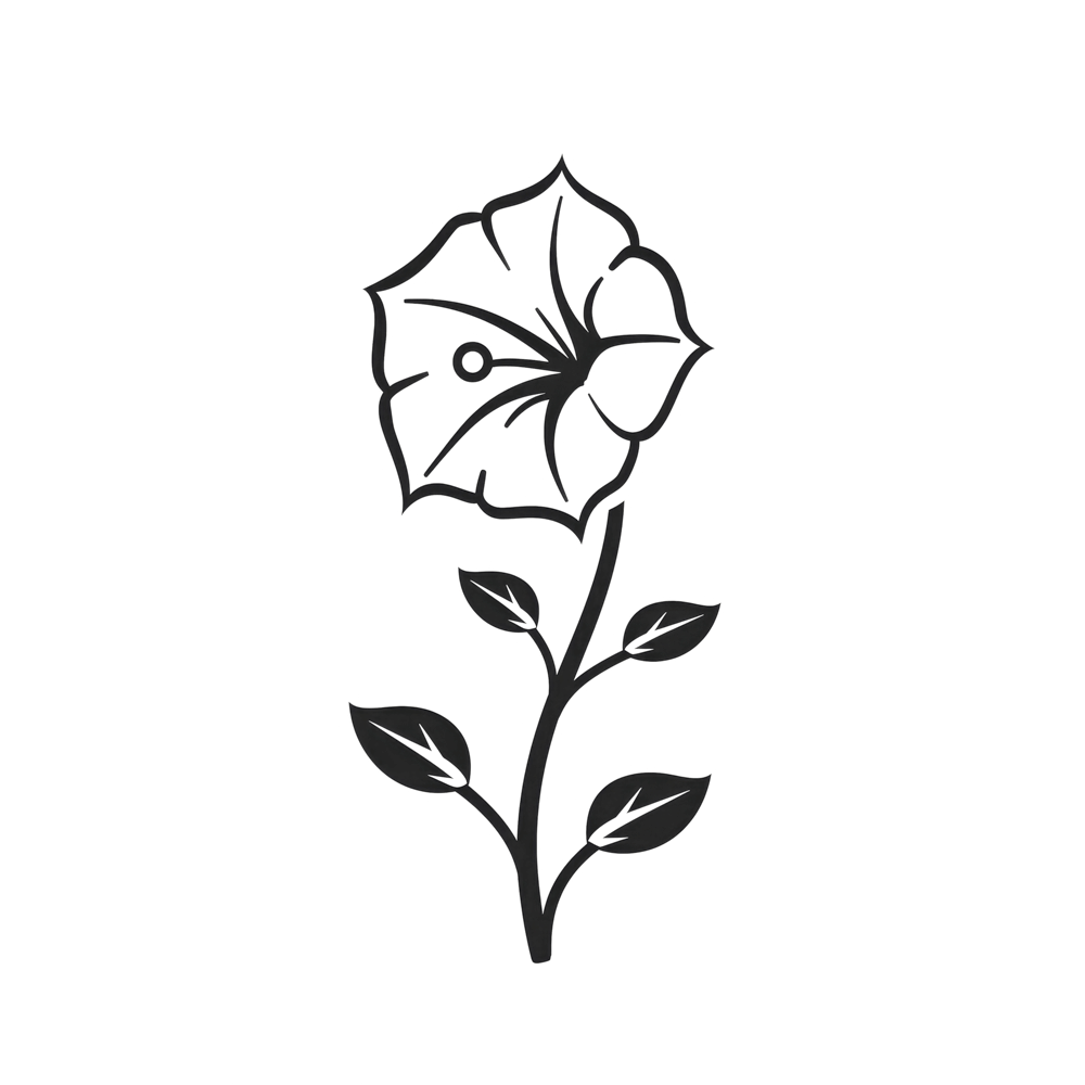 Moring Glory September Birth Month Flower