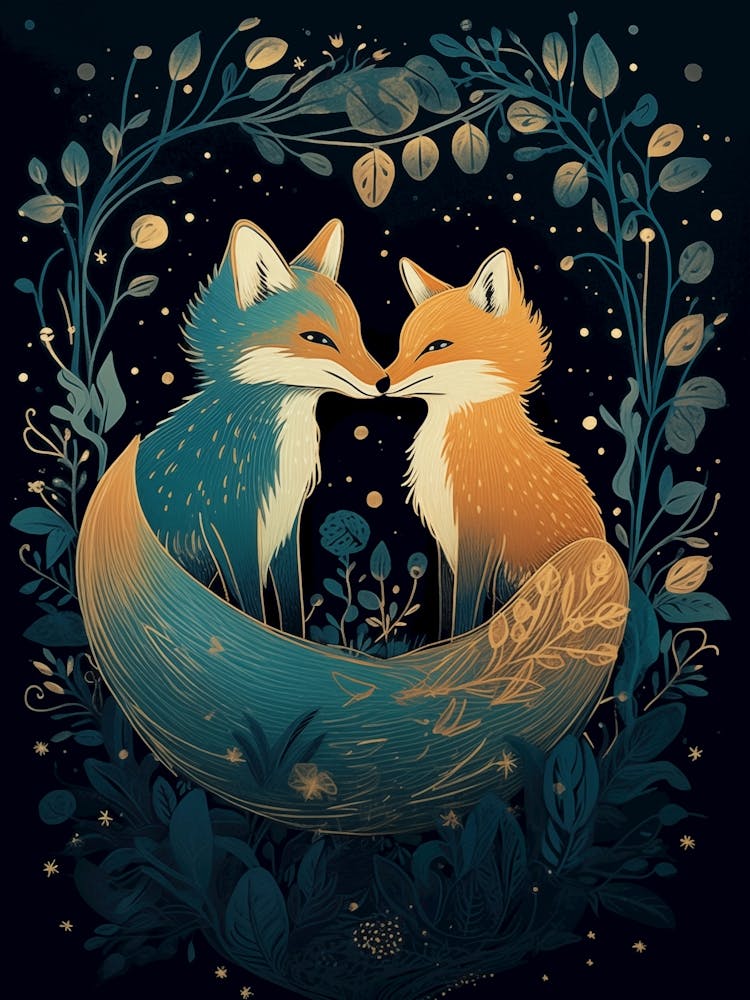 Two Foxes