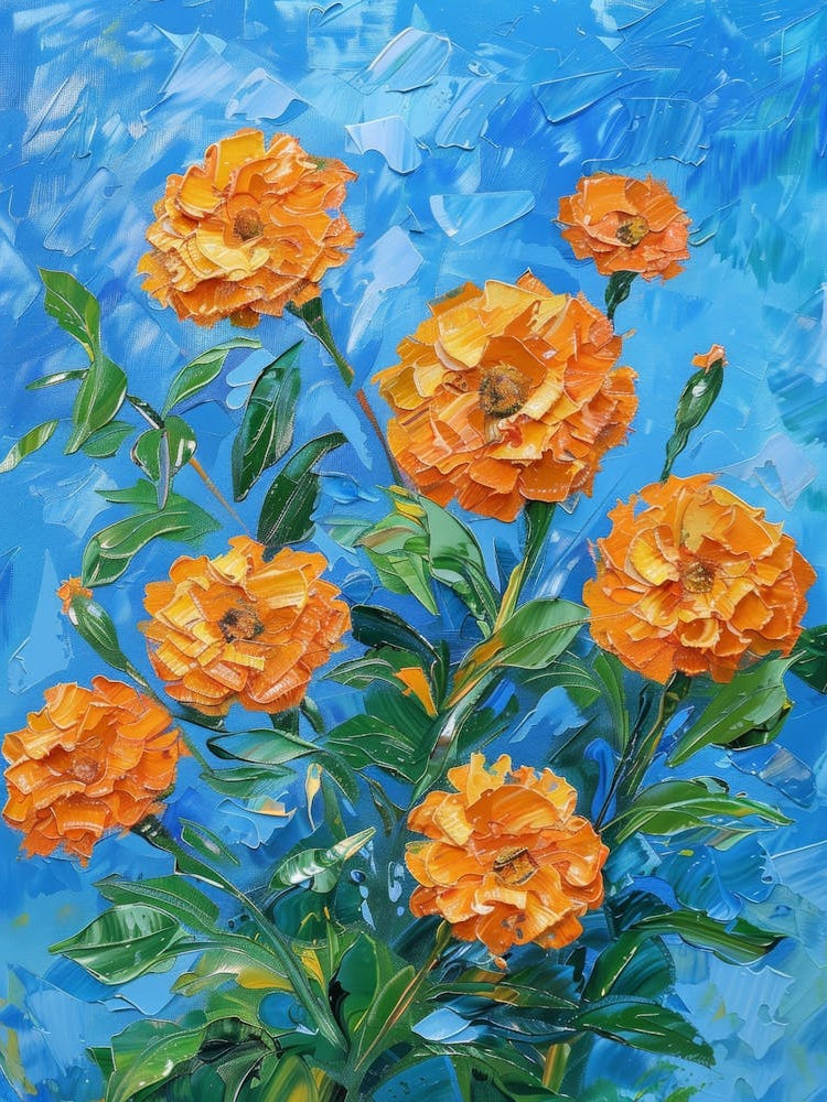 Orange Flowers 13