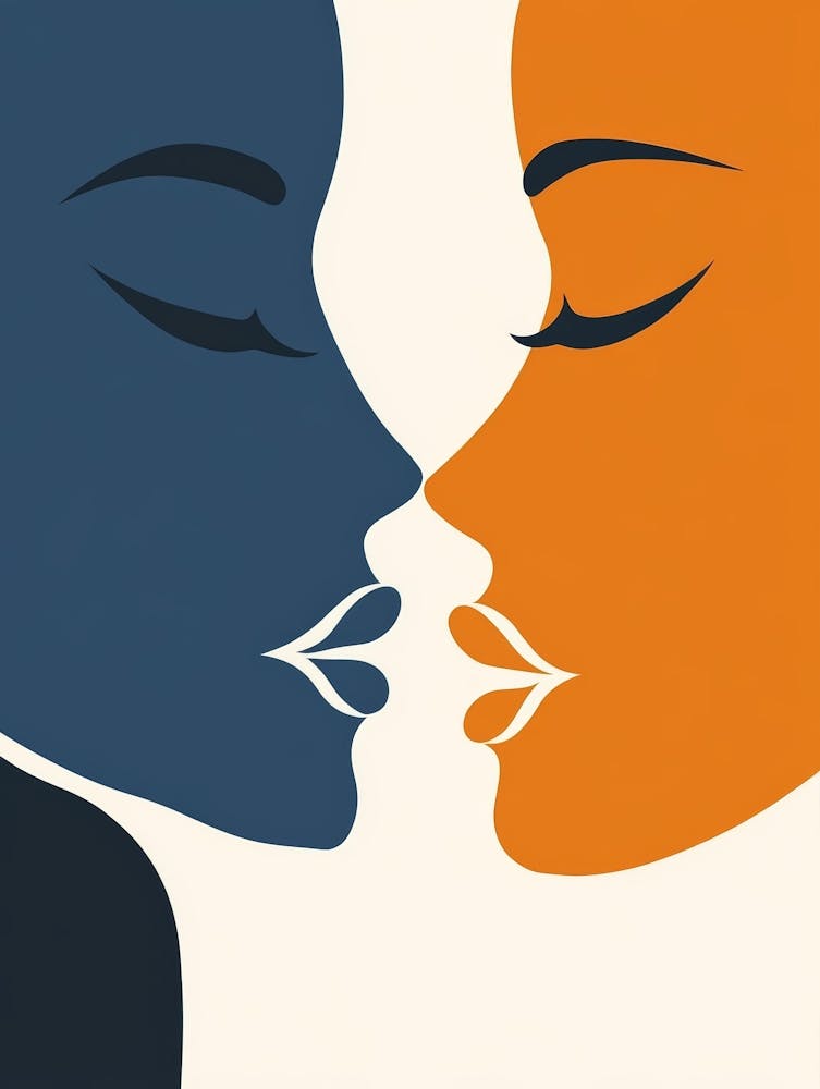 Two Women Kissing 40